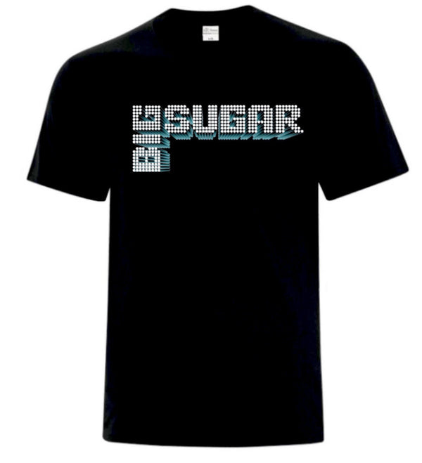 3D logo/ GJ Doubleneck unisex Tshirt