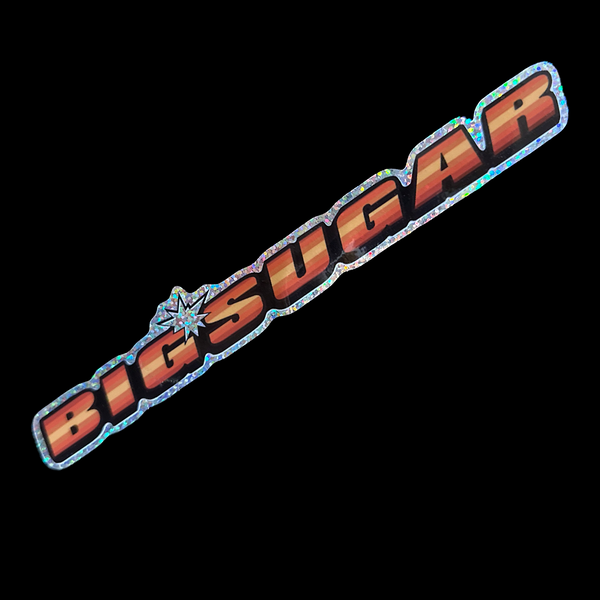 Big Sugar logo mirror sticker