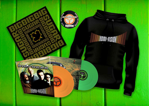 Hemi-Vision Deluxe LP bundle with Hoodie
