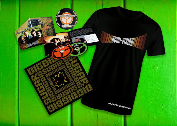 Hemi-Vision Deluxe CD bundle with Mens T Shirt
