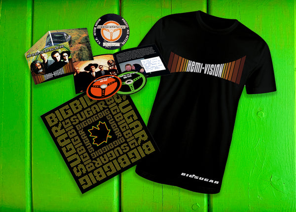 Hemi-Vision Deluxe CD bundle with Ladies T Shirt