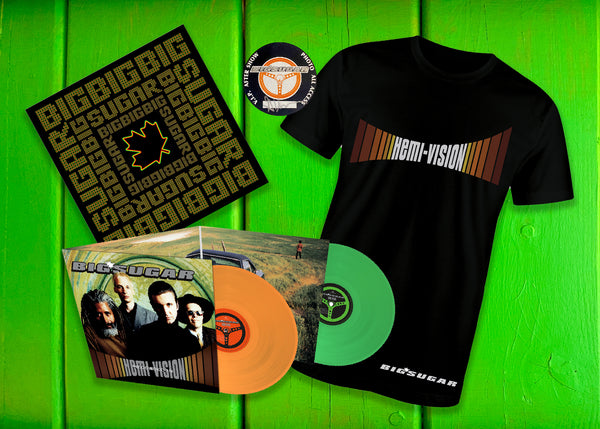 Hemi-Vision Deluxe LP bundle with Mens t-shirt